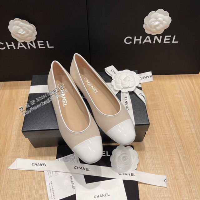Chanel香奈兒頂級版本磨砂絲綢牛皮小香新款彩色糖果系列單鞋 dx2717